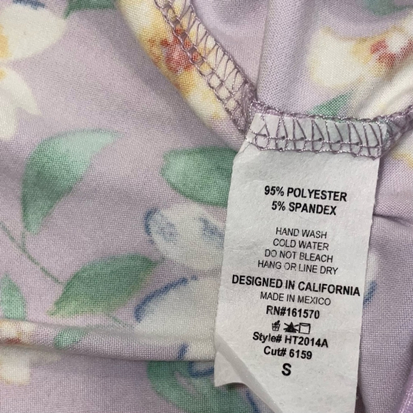 Dreamy Lilac Crochet Lace Babydoll Peplum Top - Cottagecore Meets Y2K - Picture 10 of 11